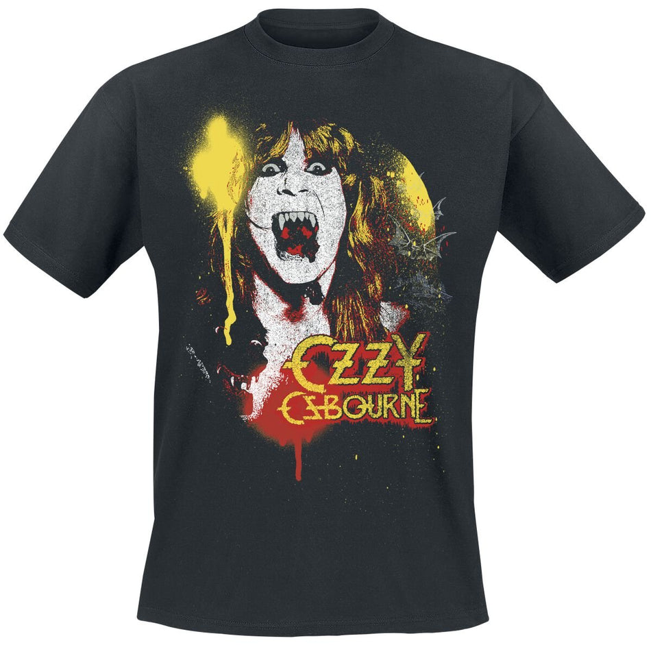 T-Shirt Manches courtes  de Ozzy Osbourne - Screaming Devil - S à 4XL - pour Homme - noir - Ozzy Osbourne