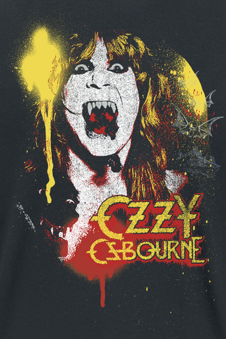 T-Shirt Manches courtes  de Ozzy Osbourne - Screaming Devil - S à 4XL - pour Homme - noir - Ozzy Osbourne - View 2