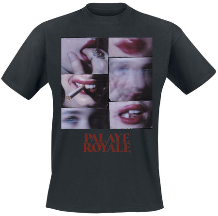 T-Shirt Manches courtes  de Palaye Royale - Sex Tape Photo - M à XXL - pour Homme - noir - Palaye Royale