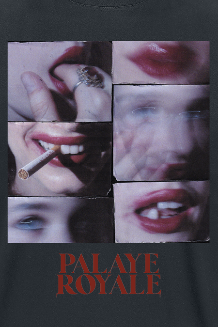 T-Shirt Manches courtes  de Palaye Royale - Sex Tape Photo - M à XXL - pour Homme - noir - Palaye Royale - View 2