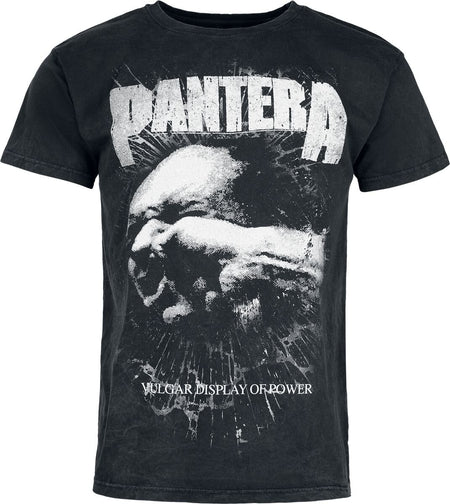 T-Shirt Manches courtes  de Pantera - Vulgar Display - M à XXL - pour Homme - noir - Pantera