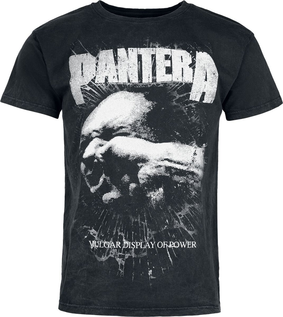 T-Shirt Manches courtes  de Pantera - Vulgar Display - M à XXL - pour Homme - noir - Pantera