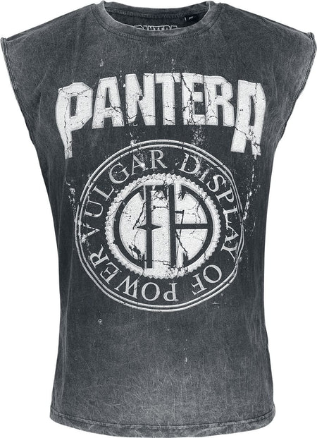 Débardeur  de Pantera - Vintage Logo - S à 4XL - pour Homme - gris - Pantera