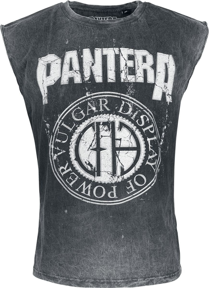 Débardeur  de Pantera - Vintage Logo - S à 4XL - pour Homme - gris - Pantera