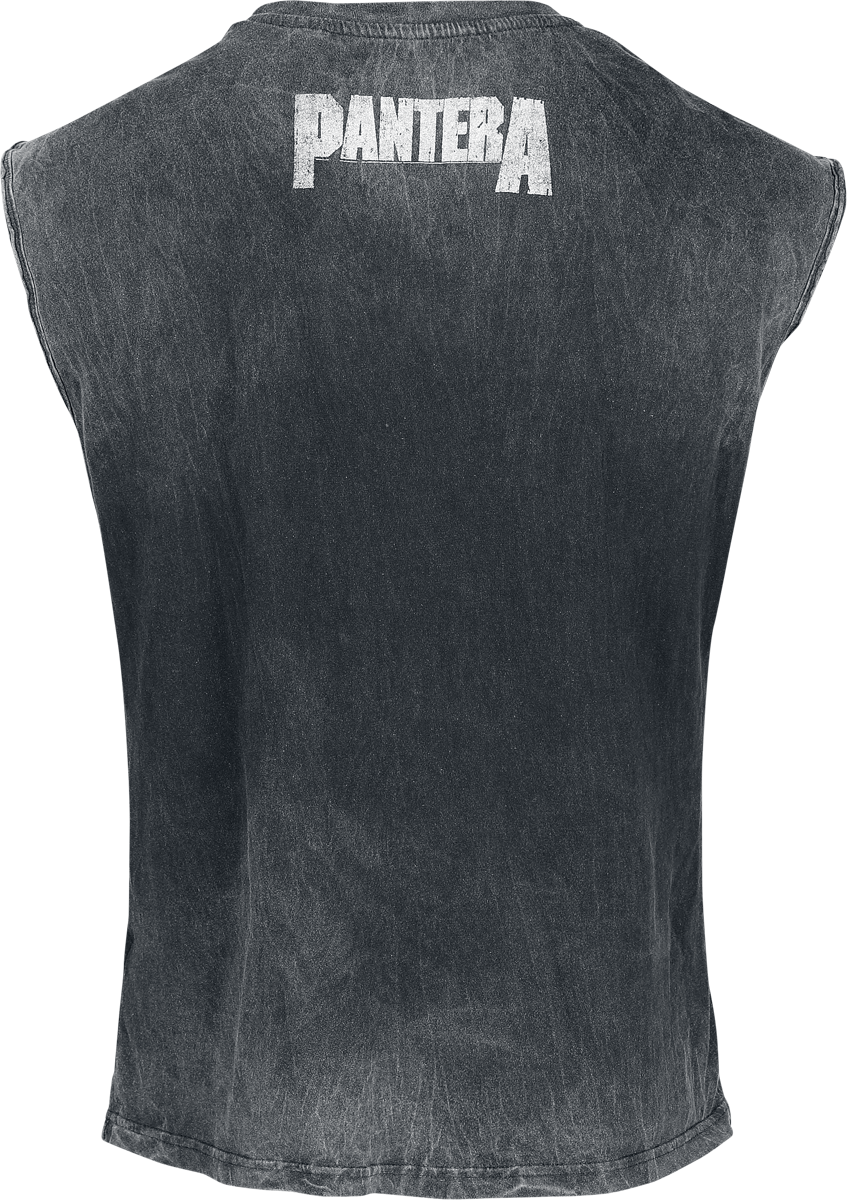 Débardeur  de Pantera - Vintage Logo - S à 4XL - pour Homme - gris - Pantera - View 2