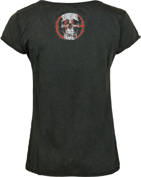 T-Shirt Manches courtes  de Pantera - Skull Circle - S à 4XL - pour Femme - rouille - Pantera - View 2
