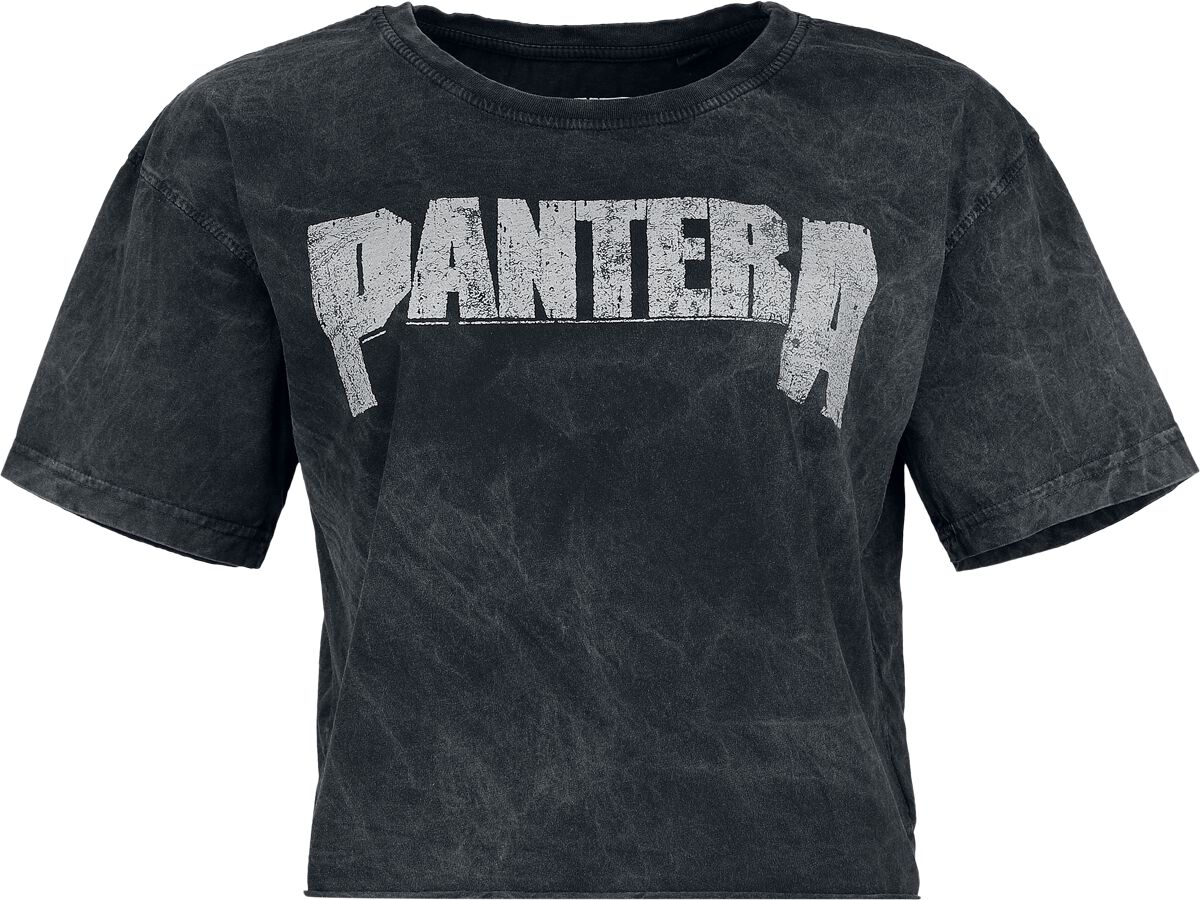 T-Shirt Manches courtes  de Pantera - Logo - L à 4XL - pour Femme - noir - Pantera