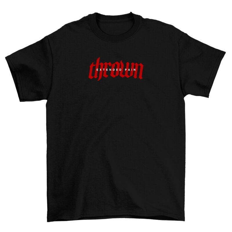 T-Shirt Manches courtes  de Thrown - Extended Pain - S à 3XL - pour Homme - noir - Thrown