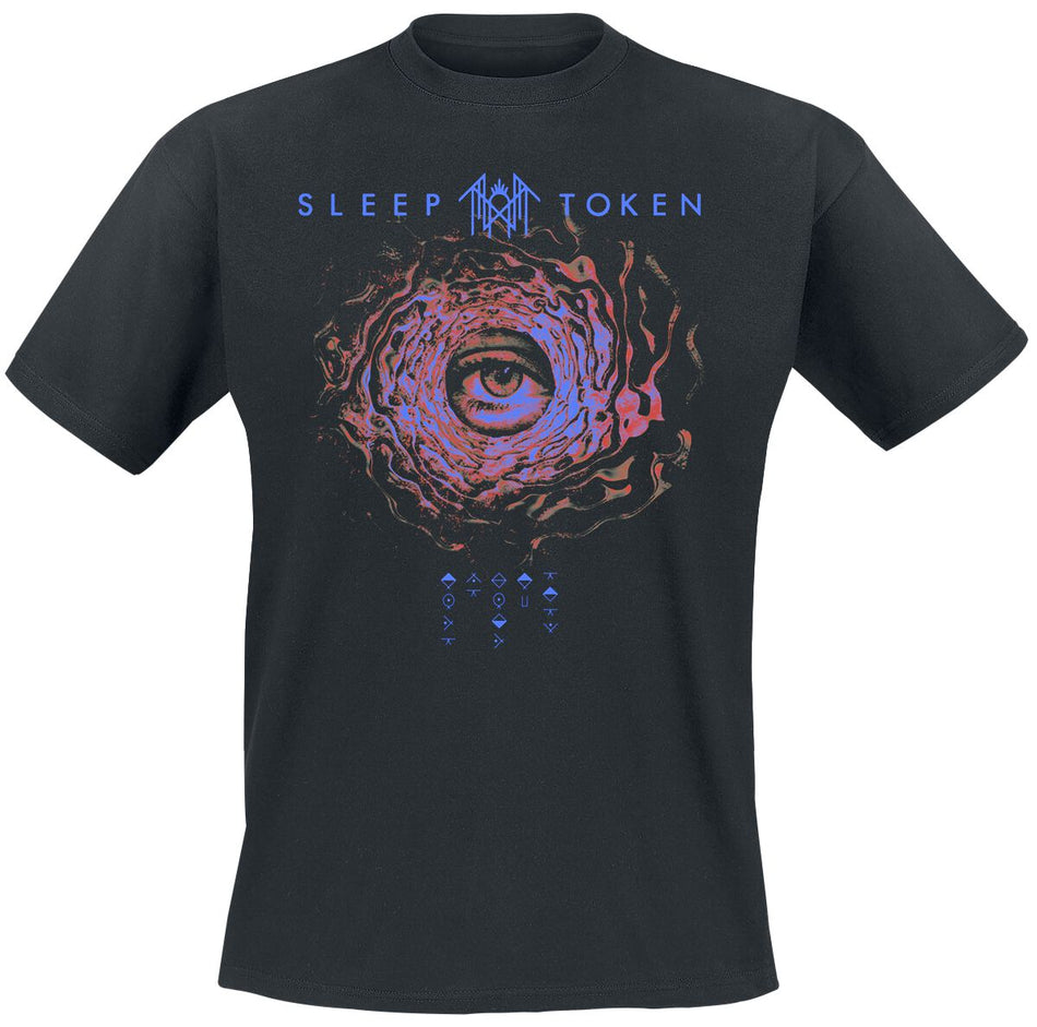 T-Shirt Manches courtes  de Sleep Token - Vortex Eye - M à XL - pour Homme - noir - Sleep Token