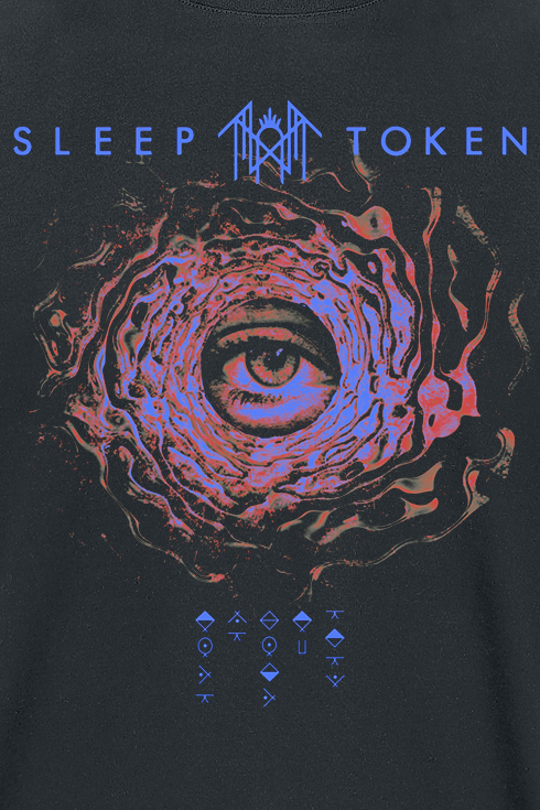 T-Shirt Manches courtes  de Sleep Token - Vortex Eye - M à XL - pour Homme - noir - Sleep Token - View 2