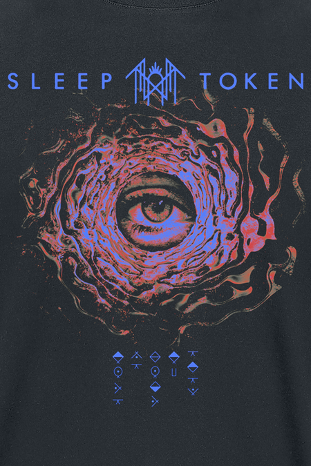T-Shirt Manches courtes  de Sleep Token - Vortex Eye - M à XL - pour Homme - noir - Sleep Token - View 2