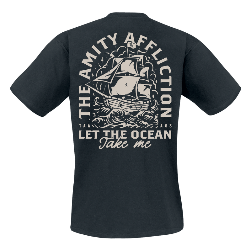 T-Shirt Manches courtes  de The Amity Affliction - Ship - S à XXL - pour Homme - noir - The Amity Affliction - View 2