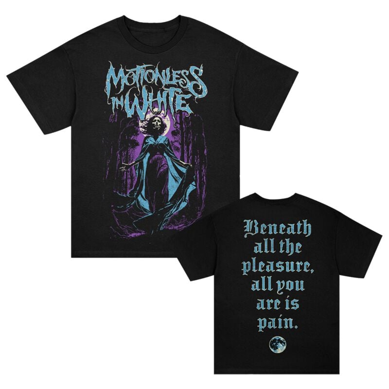 T-Shirt Manches courtes  de Motionless In White - Contemptress - S à XXL - pour Homme - noir - Motionless In White