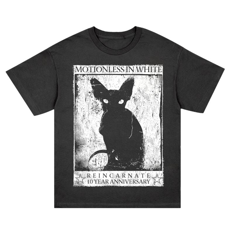 T-Shirt Manches courtes  de Motionless In White - Reincarnate Sphynx - S à XXL - pour Homme - noir - Motionless In White