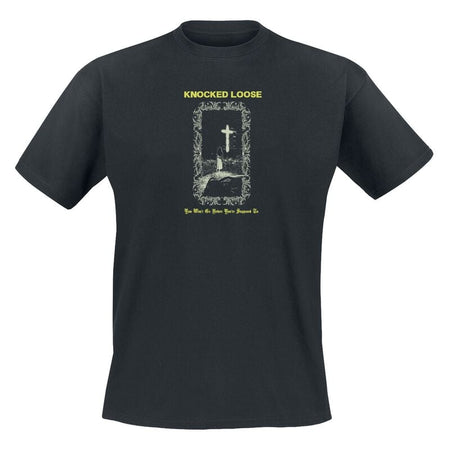 T-Shirt Manches courtes  de Knocked Loose - You won't go before you're supposed to - S à XXL - pour Homme - noir - Knocked Loose
