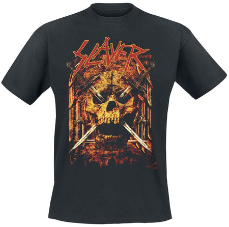T-Shirt Manches courtes  de Slayer - Skull Swords - M à 3XL - pour Homme - noir - Slayer