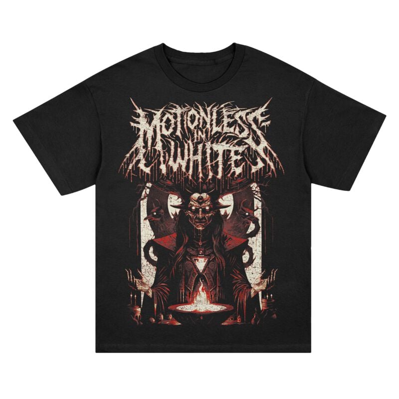 T-Shirt Manches courtes  de Motionless In White - Cast - S à XXL - pour Homme - noir - Motionless In White