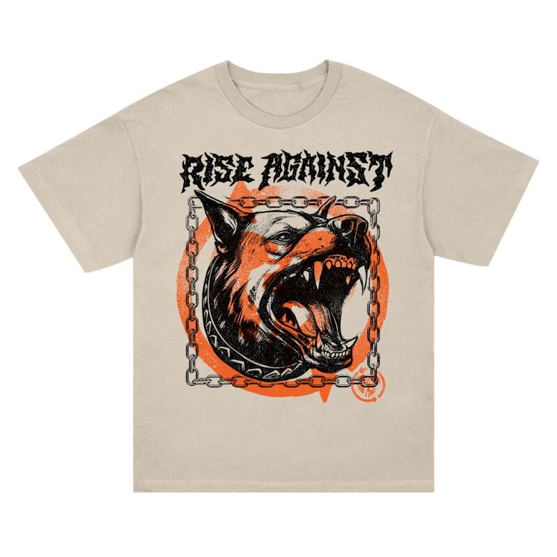 T-Shirt Manches courtes  de Rise Against - Bark - S à XXL - pour Homme - naturel - Rise Against