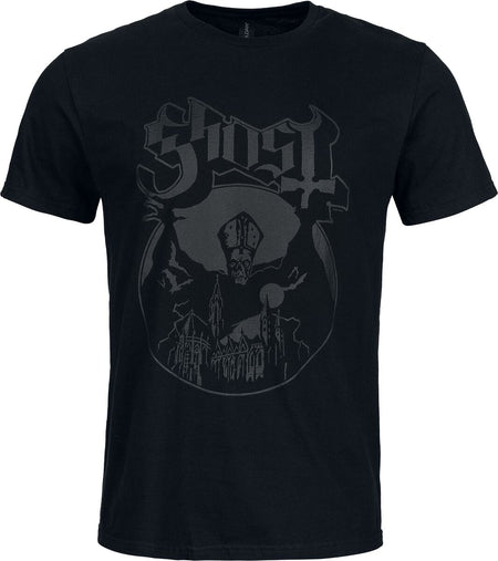 T-Shirt Manches courtes  de Ghost - Logo - S à 4XL - pour Homme - noir - Ghost