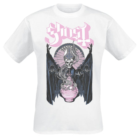 T-Shirt Manches courtes  de Ghost - Beneficense - S à 4XL - pour Homme - blanc - Ghost