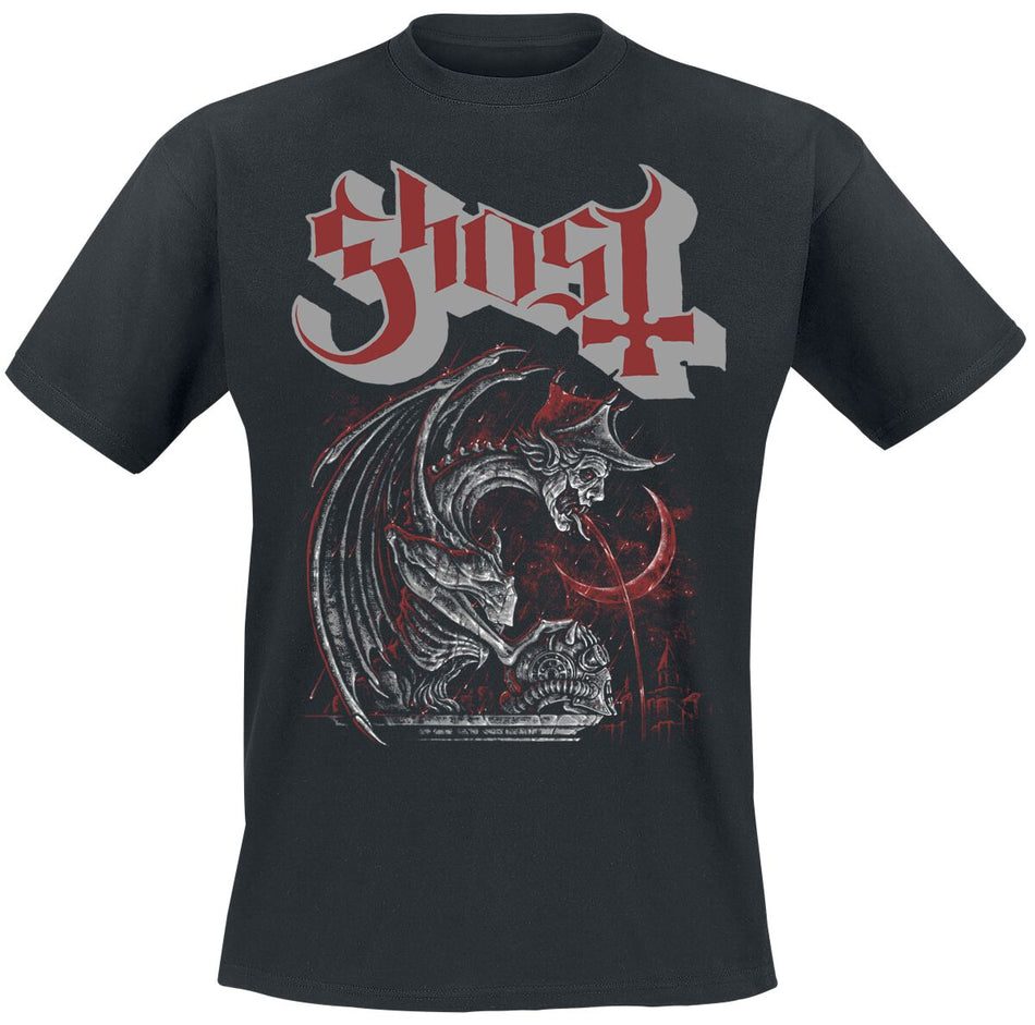 T-Shirt Manches courtes  de Ghost - Gargoyle Emeritus - S à 4XL - pour Homme - noir - Ghost