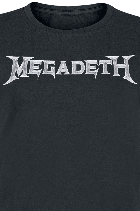 T-Shirt Manches courtes  de Megadeth - Logo - S à XXL - pour Femme - noir - Megadeth - View 2