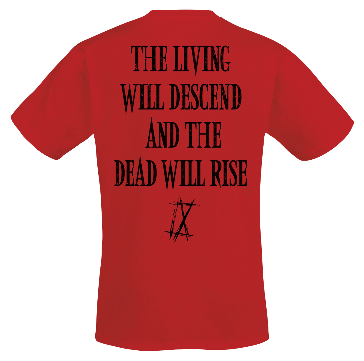 T-Shirt Manches courtes  de Ice Nine Kills - Ex Mortis - M à 4XL - pour Homme - rouge - Ice Nine Kills - View 2