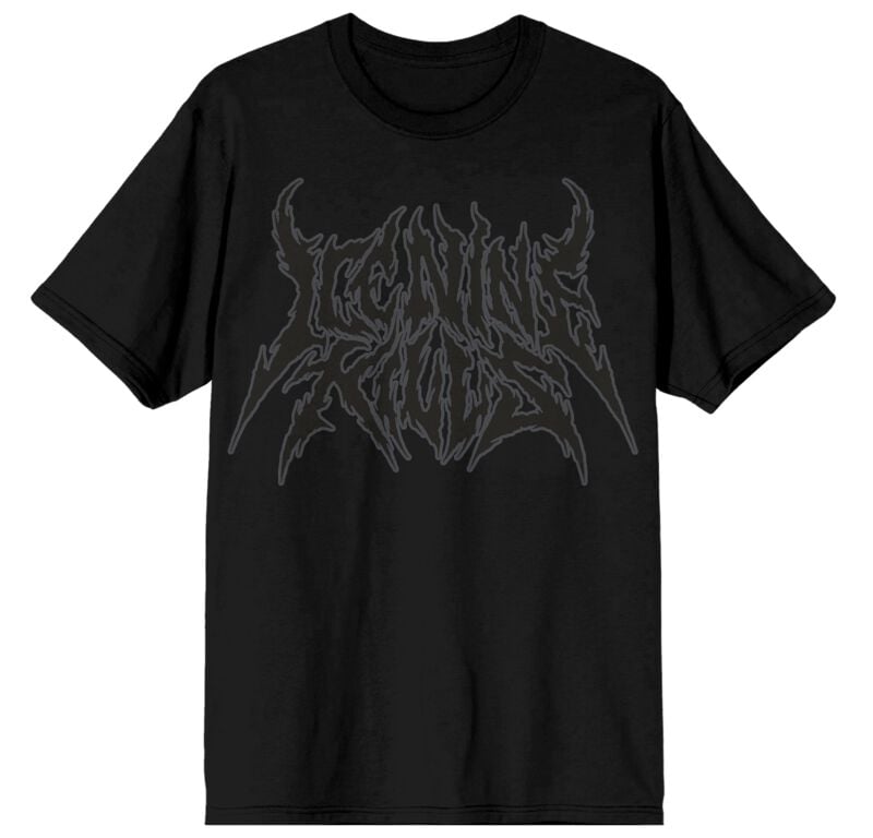 T-Shirt Manches courtes  de Ice Nine Kills - Black On Black Puff Print - S à XXL - pour Homme - noir - Ice Nine Kills