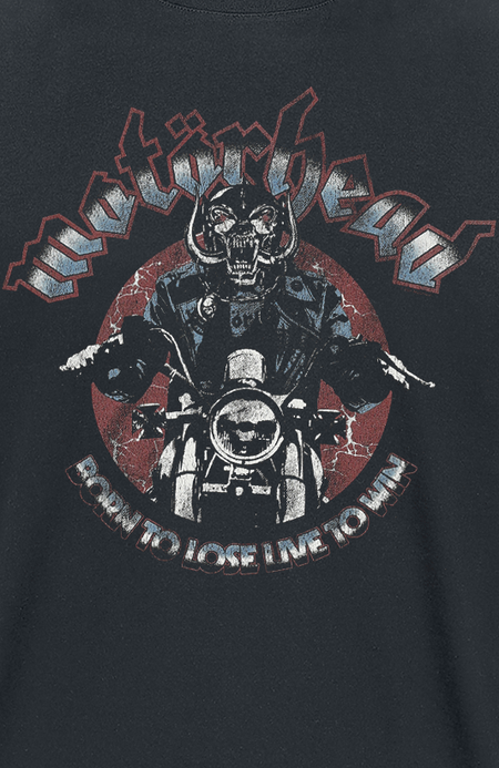 T-Shirt Manches courtes  de Motörhead - Motorcycle - S à 3XL - pour Homme - noir - Motörhead - View 2