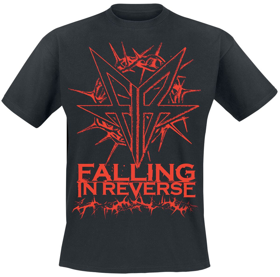 T-Shirt Manches courtes  de Falling In Reverse - Thorns - S à 4XL - pour Homme - noir - Falling In Reverse