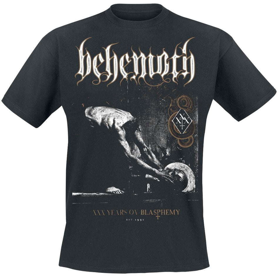 T-Shirt Manches courtes  de Behemoth - Through Fire We Walk - S à L - pour Homme - noir - Behemoth
