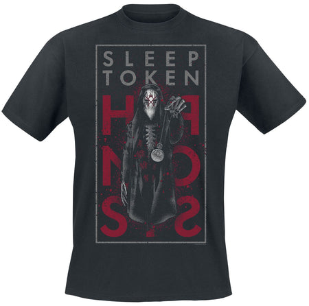 T-Shirt Manches courtes  de Sleep Token - Hypnosis - M à L - pour Homme - noir - Sleep Token