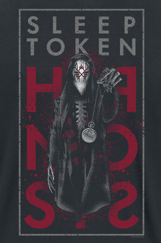 T-Shirt Manches courtes  de Sleep Token - Hypnosis - M à L - pour Homme - noir - Sleep Token - View 2