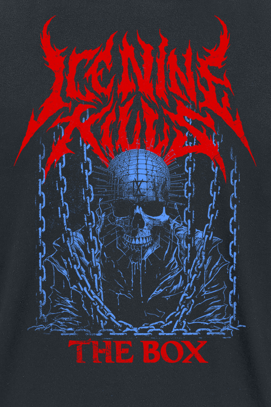 T-Shirt Manches courtes  de Ice Nine Kills - The Box - M - pour Homme - noir - Ice Nine Kills - View 2