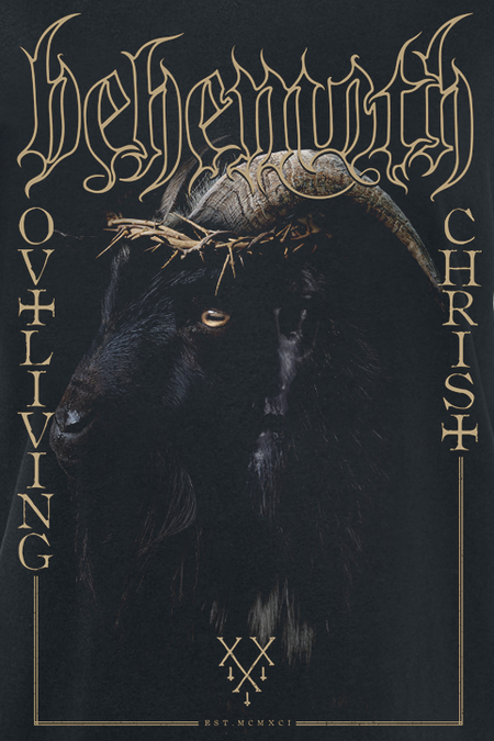 T-Shirt Manches courtes  de Behemoth - 33 Goatman - S à 4XL - pour Femme - noir - Behemoth - View 2