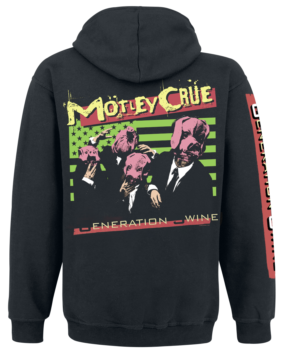 Sweat-shirt à capuche  de Mötley Crüe - Generation swine - M à XXL - pour Homme - noir - Mötley Crüe - View 2