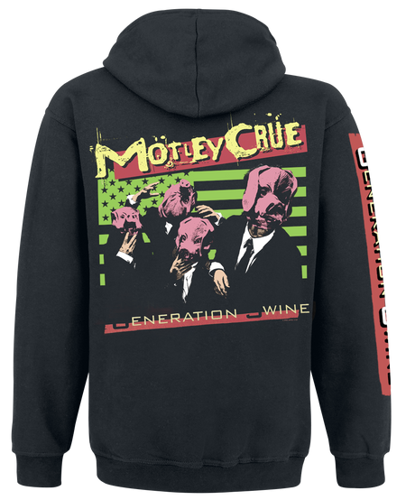 Sweat-shirt à capuche  de Mötley Crüe - Generation swine - M à XXL - pour Homme - noir - Mötley Crüe - View 2