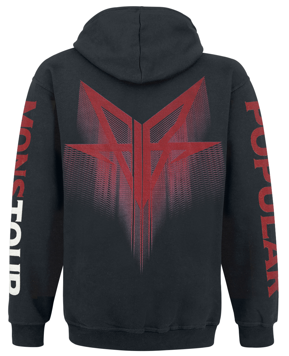 Sweat-shirt à capuche  de Falling In Reverse - Popular - S à 4XL - pour Homme - noir - Falling In Reverse - View 2