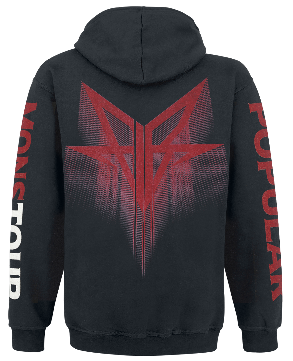 Sweat-shirt à capuche  de Falling In Reverse - Popular - S à 4XL - pour Homme - noir - Falling In Reverse - View 2
