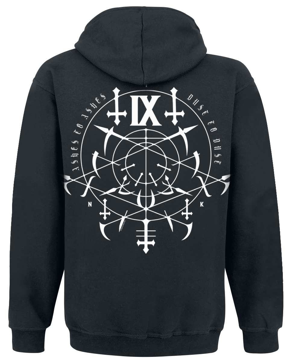Sweat-shirt à capuche  de Ice Nine Kills - Buried - S à 3XL - pour Homme - noir - Ice Nine Kills - View 2