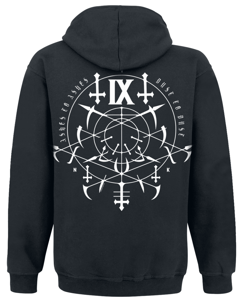 Sweat-shirt à capuche  de Ice Nine Kills - Buried - S à 3XL - pour Homme - noir - Ice Nine Kills - View 2