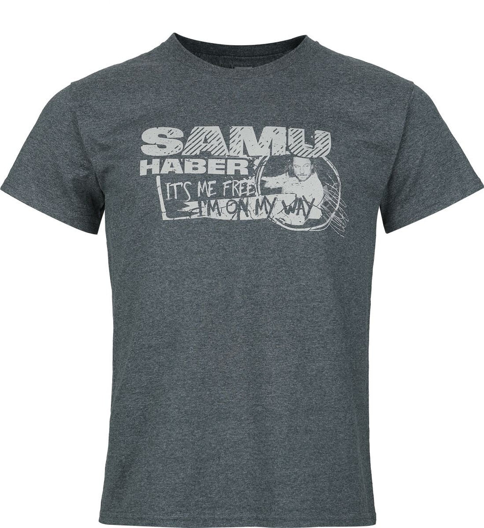 T-Shirt Manches courtes  de Haber, Samu - My Future - L - pour Homme - gris - Haber, Samu