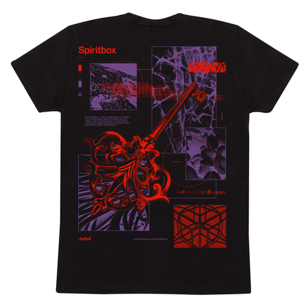 T-Shirt Manches courtes  de Spiritbox - Jaded - S à XXL - pour Homme - noir - Spiritbox - View 2