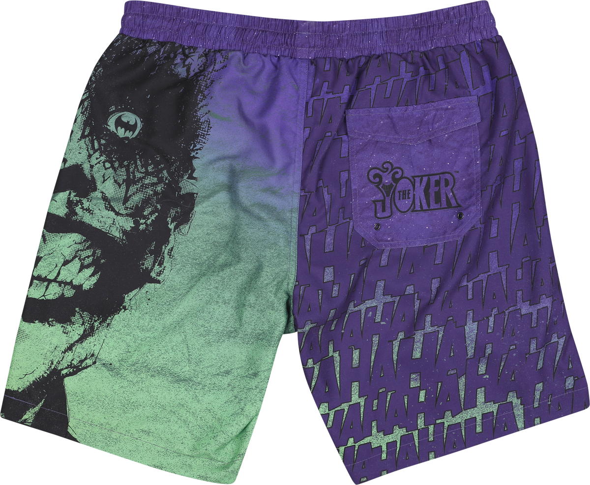 Short de bain  de Batman - Joker - Ha Ha - S à 3XL - pour Homme - multicolore - Batman - View 2