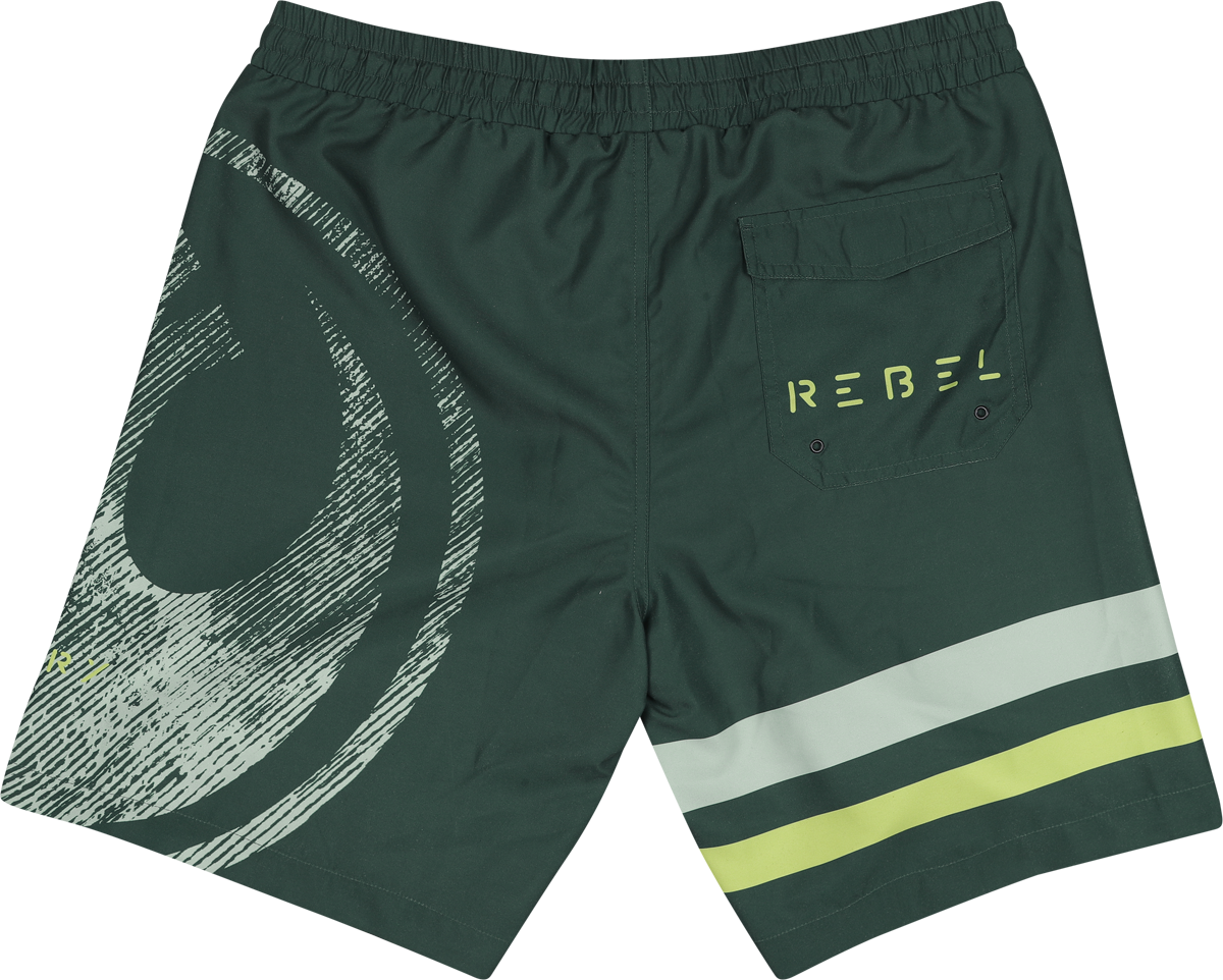 Short de bain  de Star Wars - Big Infantry - S à 3XL - pour Homme - olive - Star Wars - View 2