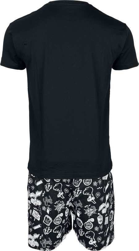 Pyjama  de Looney Tunes - Coyote Moonlight - S à 5XL - pour Homme - multicolore - Looney Tunes - View 2