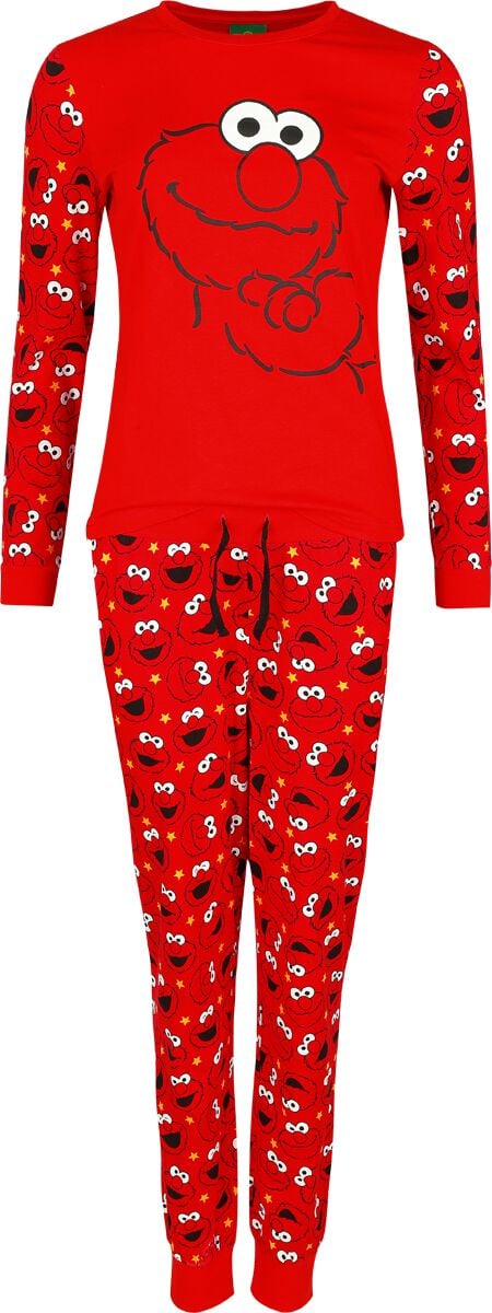 Pyjama  de Sesame Street - Elmo - S à XXL - pour Femme - multicolore - Sesame Street