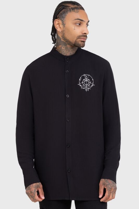 Chemise manches longues Gothic de Ice Nine Kills by Killstar - Ashes To Ashes Mens Shirt - XS à 4XL - pour Homme - noir - Ice Nine Kills by Killstar