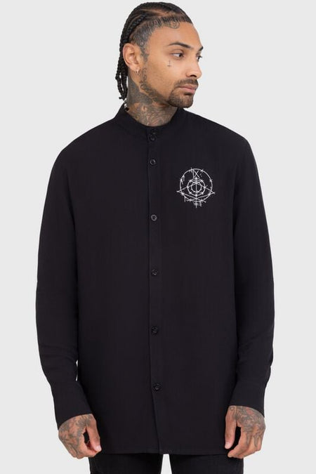 Chemise manches longues Gothic de Ice Nine Kills by Killstar - Ashes To Ashes Mens Shirt - XS à 4XL - pour Homme - noir - Ice Nine Kills by Killstar