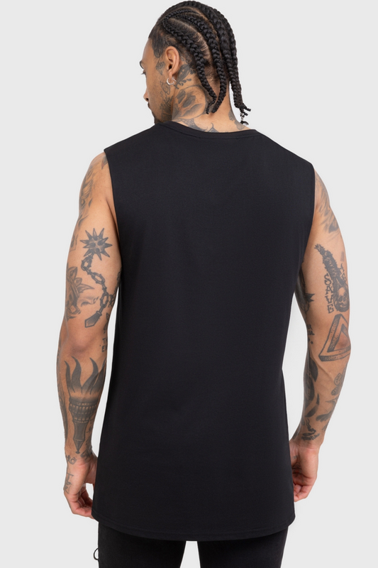 Débardeur Gothic de Ice Nine Kills by Killstar - A Grave Mistake Vest - S à M - pour Homme - noir - Ice Nine Kills by Killstar - View 2
